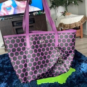 Michael Kors tote purple